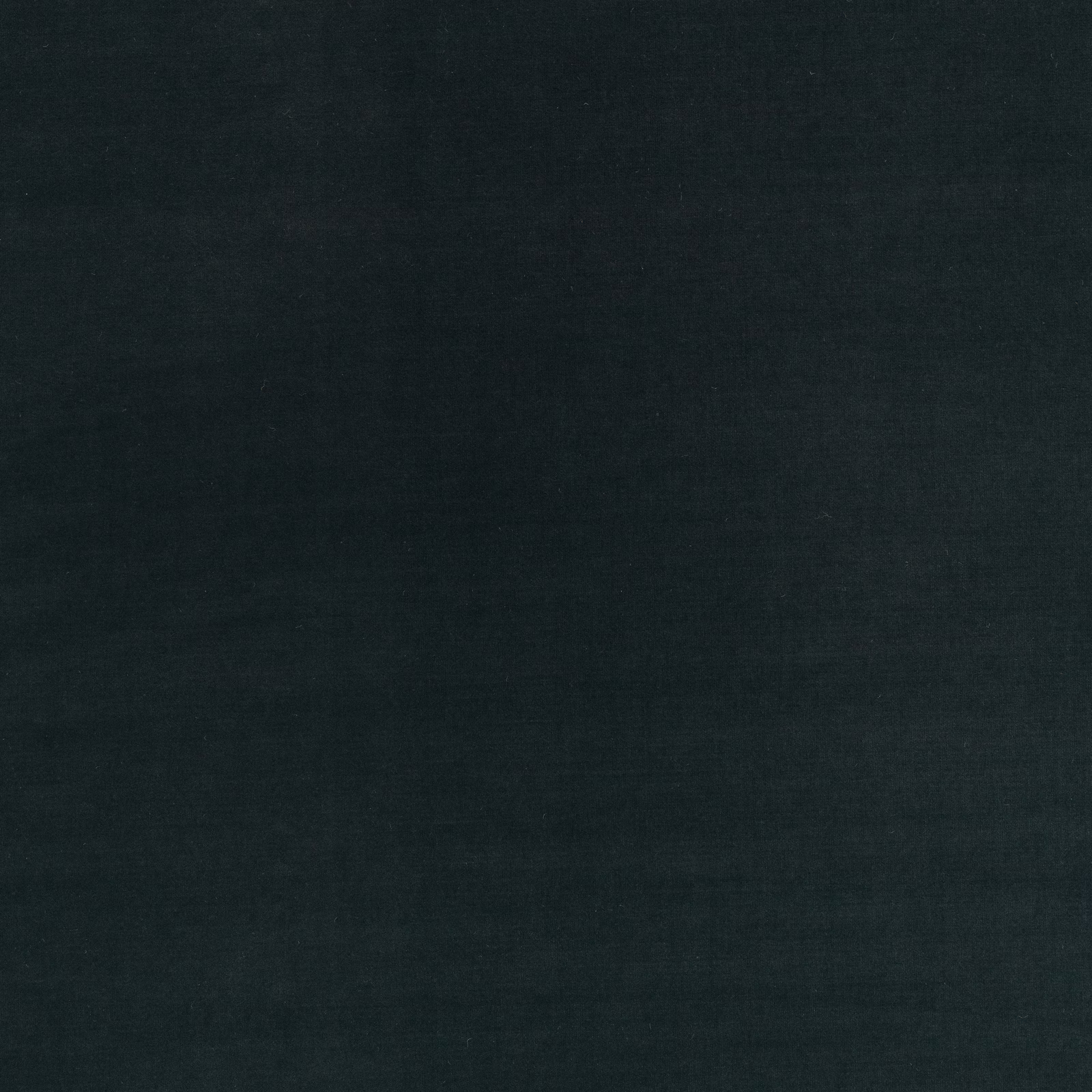 Deep ink-blue velvet swatch showing a subtle directional nap and near-black shading