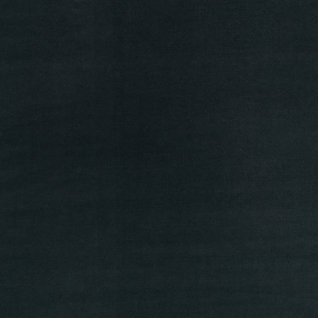 Deep ink-blue velvet swatch showing a subtle directional nap and near-black shading