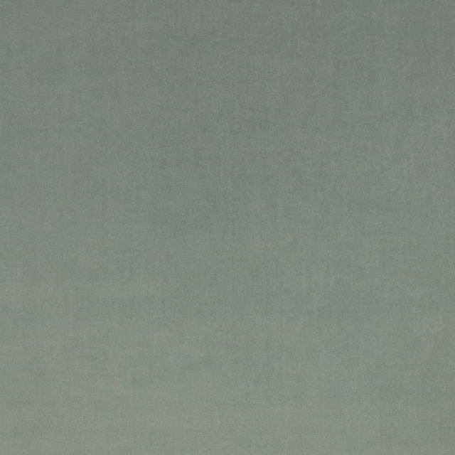 Muted seafoam grey-green velvet with a soft, even nap and subtle tonal depth