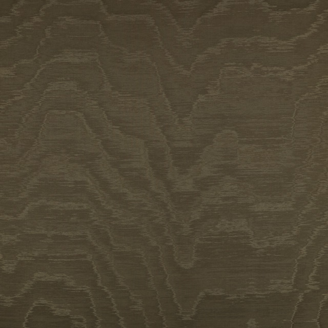 Moss olive-brown woven swatch with low-contrast organic striated grain