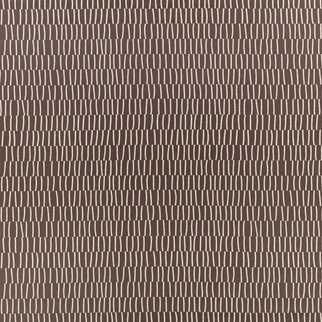 Warm mole-brown weave with pale broken vertical dashes in irregular horizontal rows