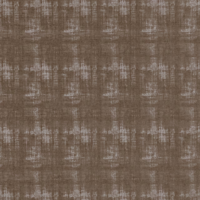 Taupe-brown woven textile with pale brushed grid marks and softly mottled texture