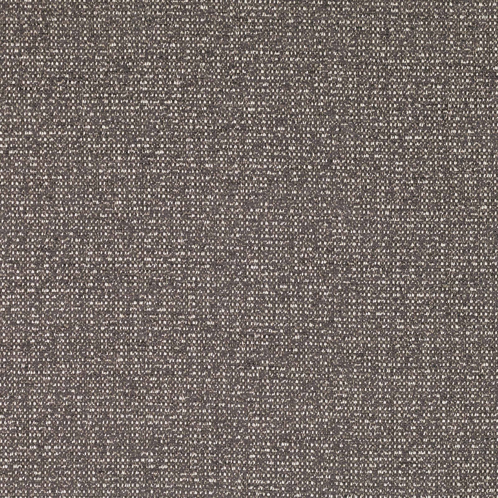 Close-up of Curtis Mercury’s smoky taupe-grey weave with fine pale flecks
