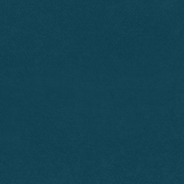 Deep blue-teal plain woven fabric swatch with subtle matte texture