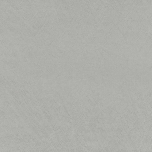Cool silver grey fabric swatch with fine cloudy striations and softly mottled texture