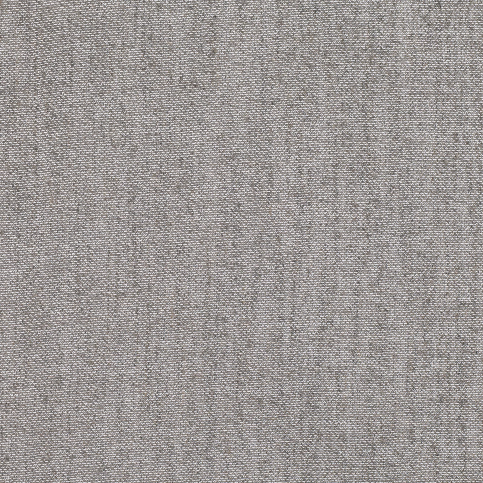 Pale grey-taupe textile with close horizontal weave and subtle silvery flecks