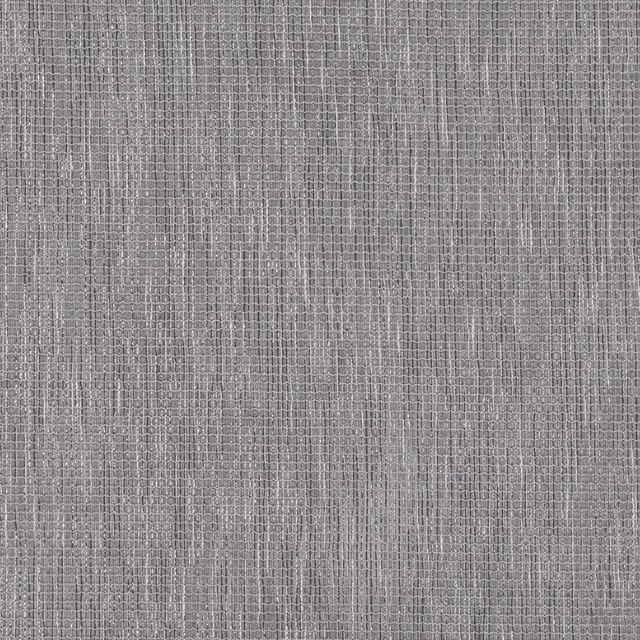 Cool mineral-grey woven fabric with a softly irregular fine grid texture