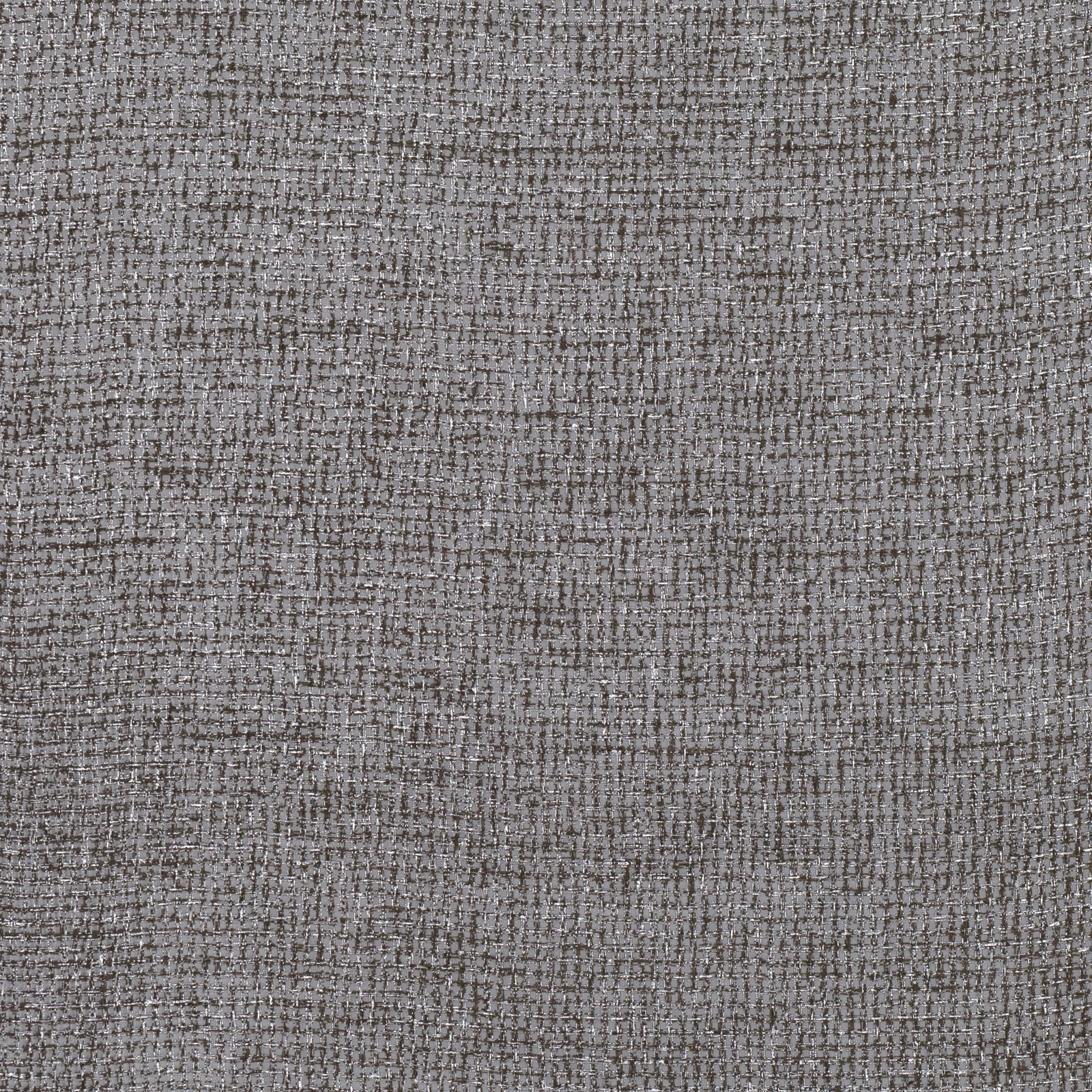 Cool grey Wavelet textile with charcoal crosshatch and fine salt-and-pepper weave