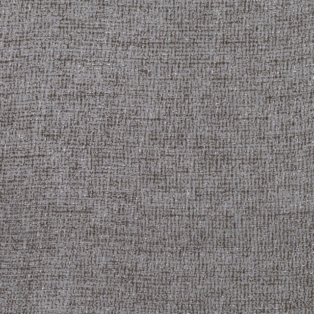 Cool grey Wavelet textile with charcoal crosshatch and fine salt-and-pepper weave