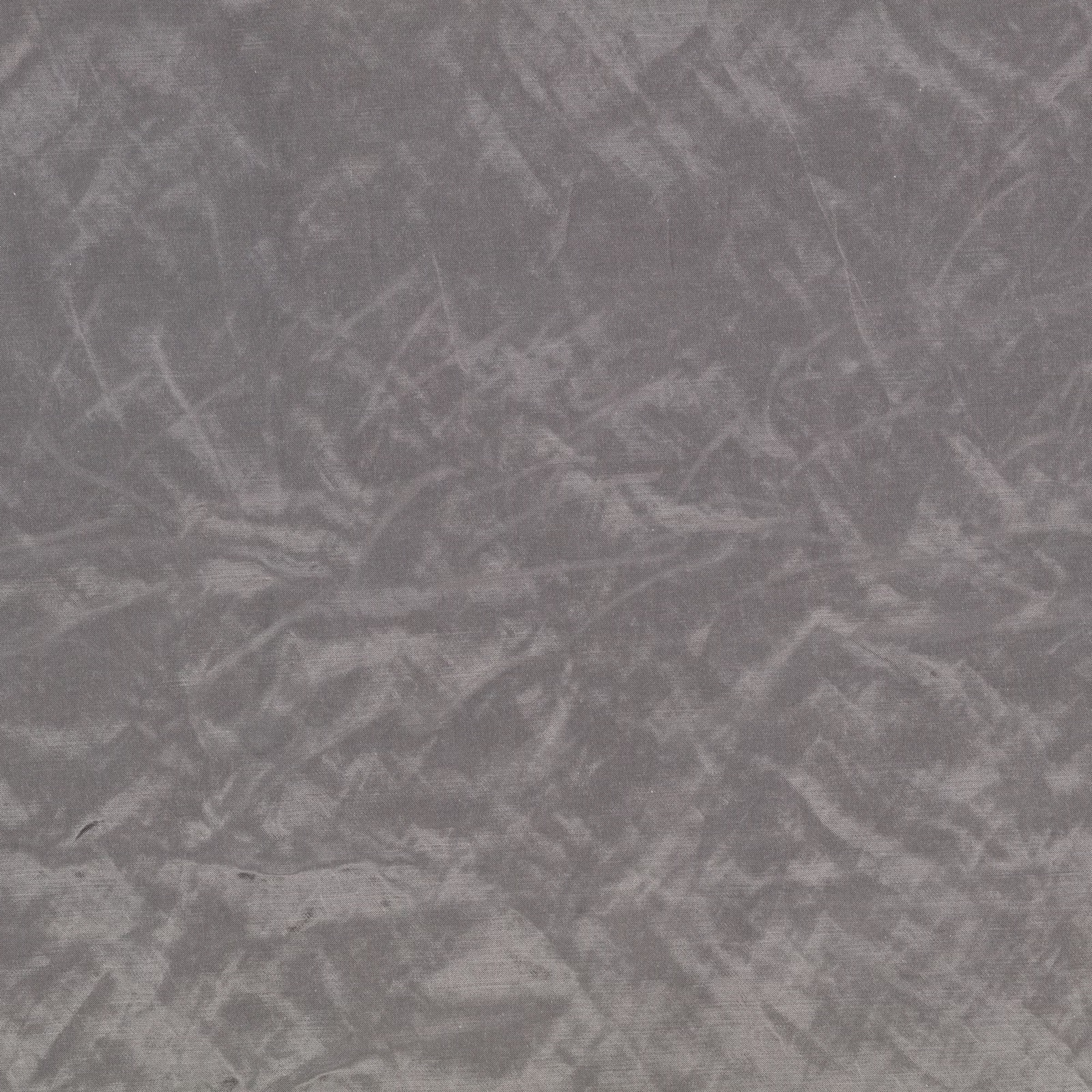 Smoky grey Enzo textile with pale abstract brush marks and woven texture