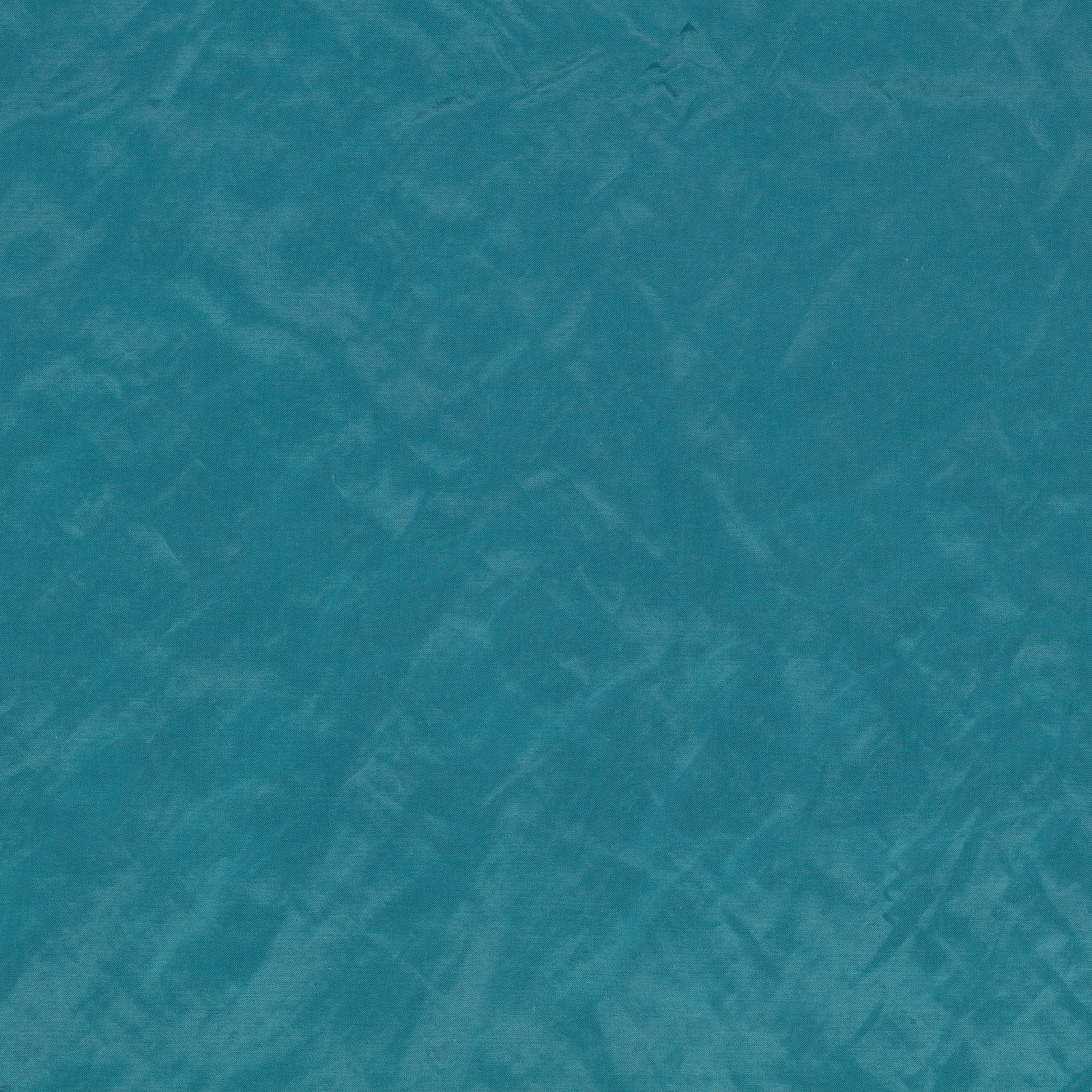 Mottled cerulean teal textile with cloudy blue-green tonal movement