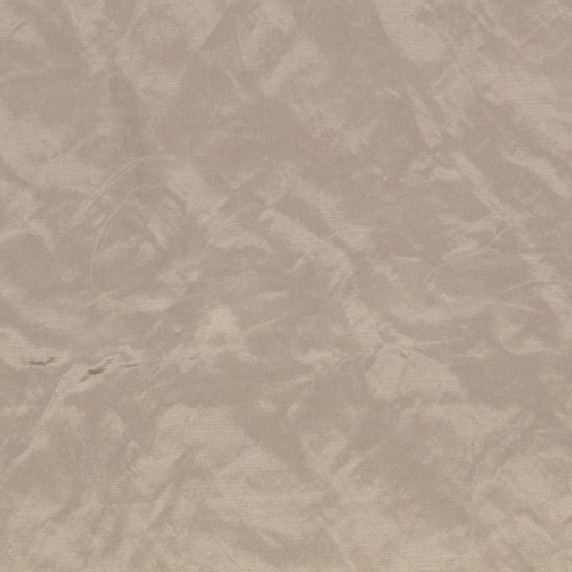 Soft taupe fabric with cloudy painterly markings and a fine woven surface