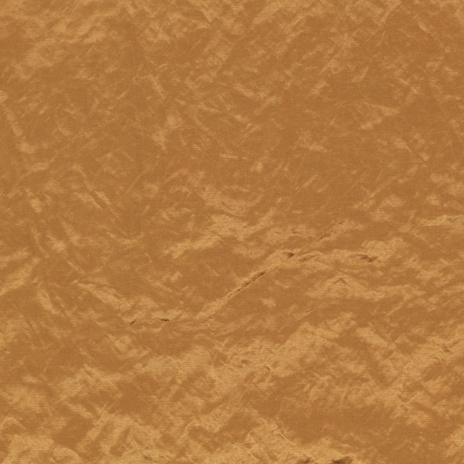 Warm ochre-brown fabric with cloudy painterly mottling and subtle surface sheen