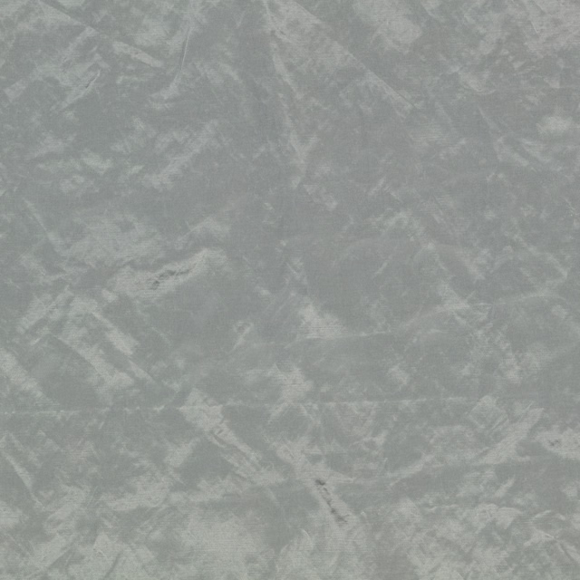 Muted seafoam-grey fabric with cloudy painterly streaks and mottled texture