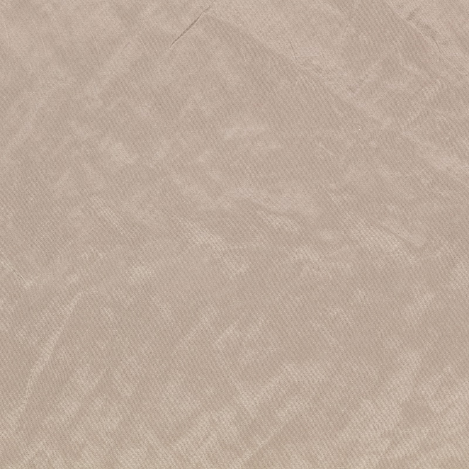 Pale smoke taupe fabric with crumpled tonal marks and a soft sheen