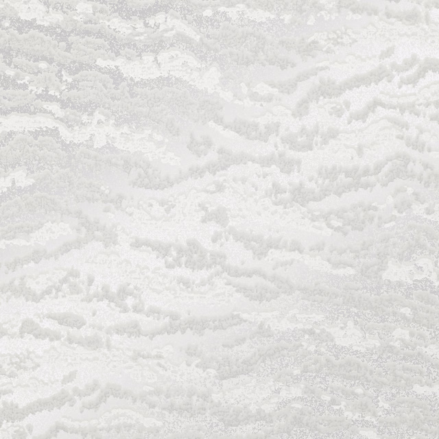 Frost pale grey wallpaper with softly clouded, mineral-like mottling and feathery horizontal movement