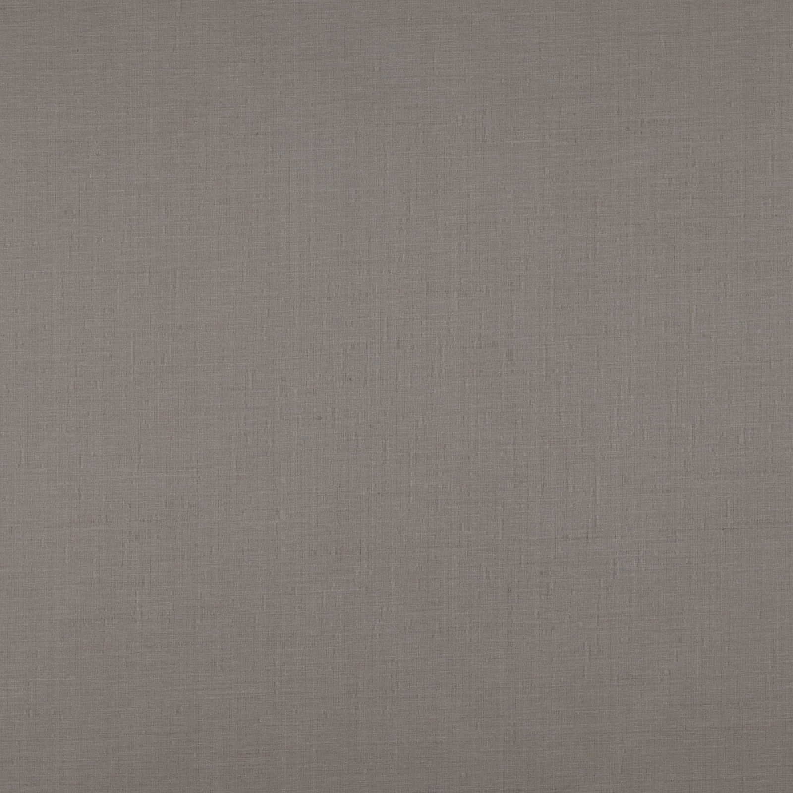 Close-up of warm putty taupe fabric with a subtle plain woven texture