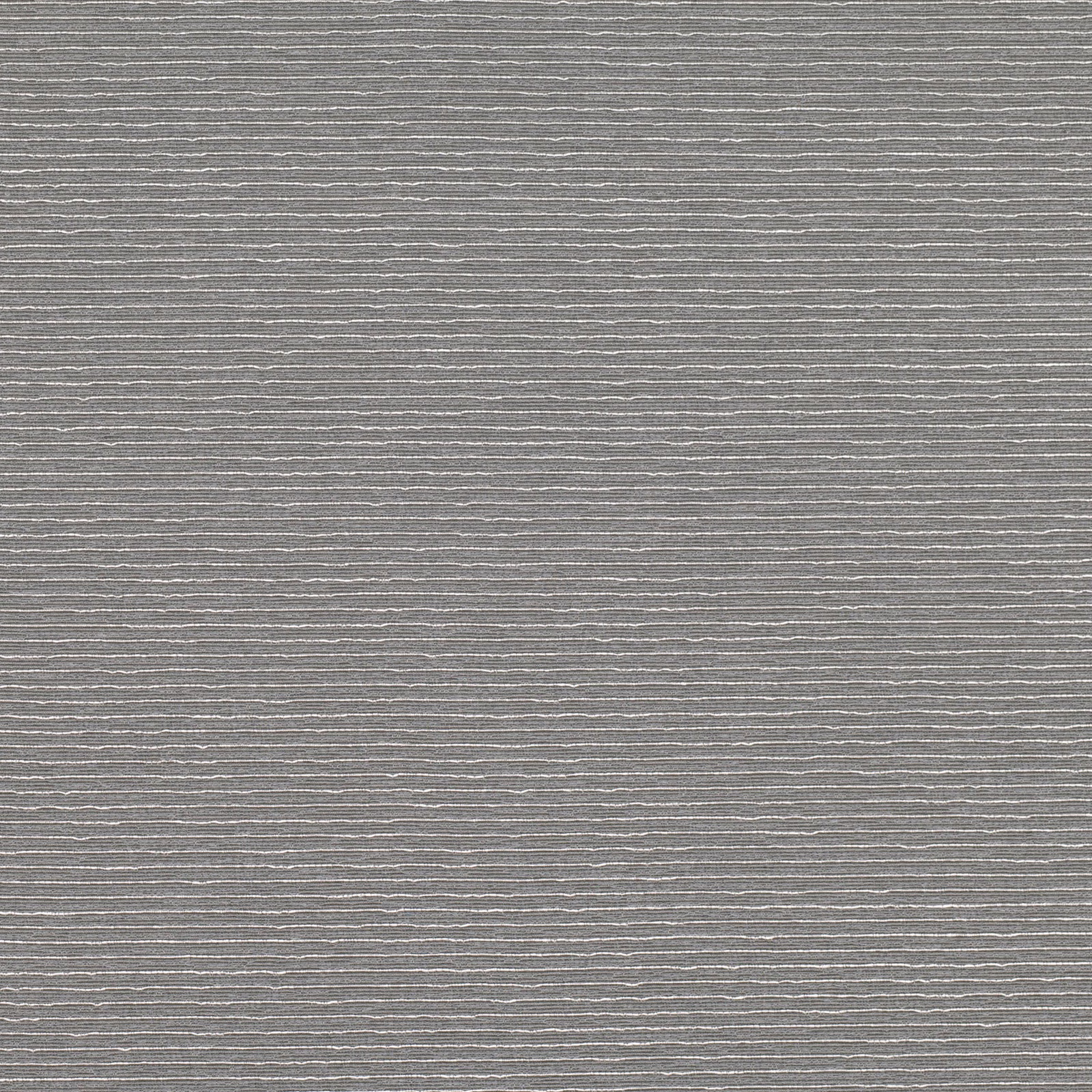 Cool mineral-grey fabric with fine irregular horizontal striations and tactile woven texture