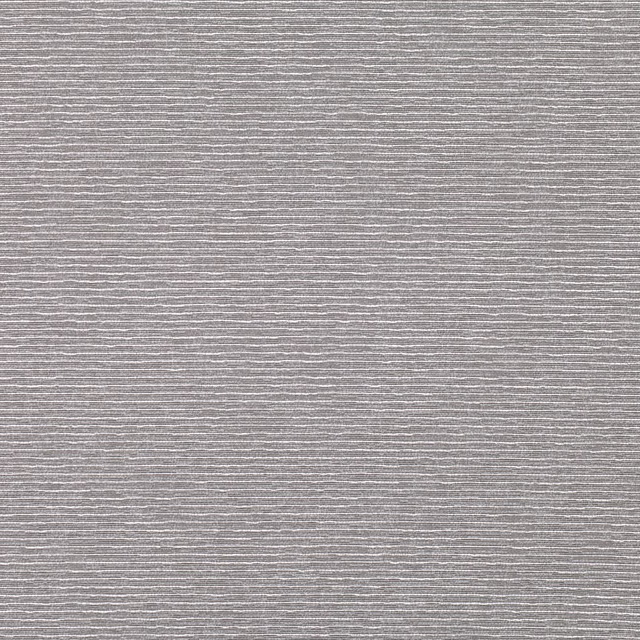 Silver-grey textile with fine, irregular horizontal striations and a softly woven surface