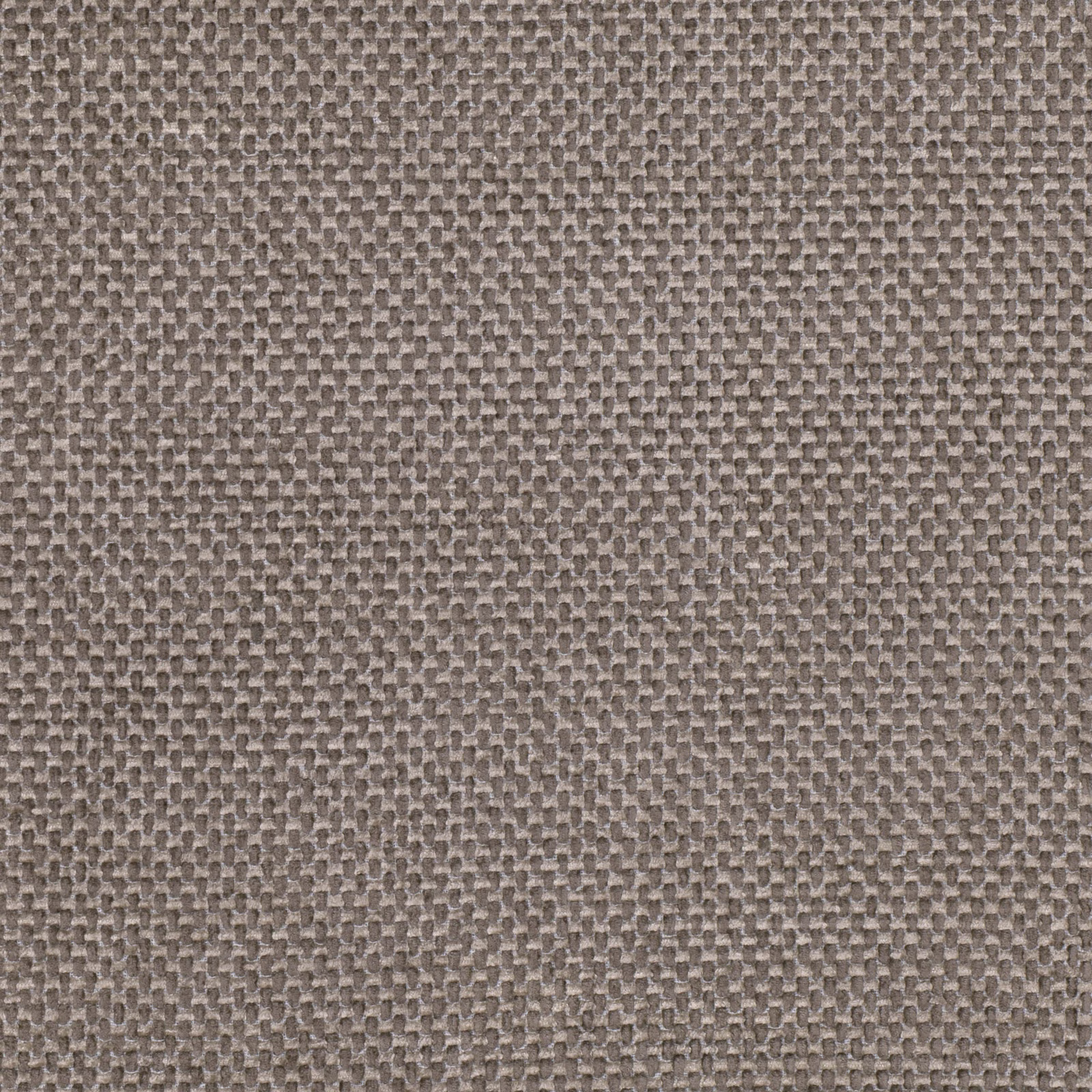 Close-up of warm mocha taupe fabric with a compact, pebbled woven texture