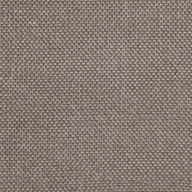 Close-up of warm mocha taupe fabric with a compact, pebbled woven texture
