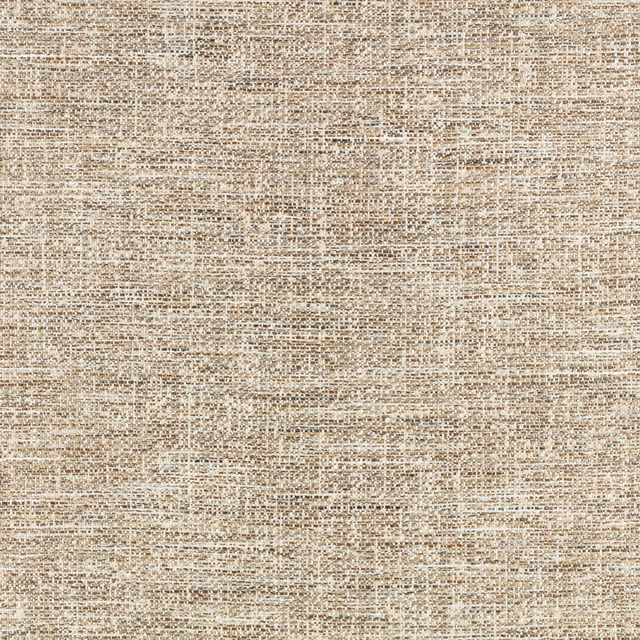 Warm taupe textile with cream flecks and a fine horizontal slub weave