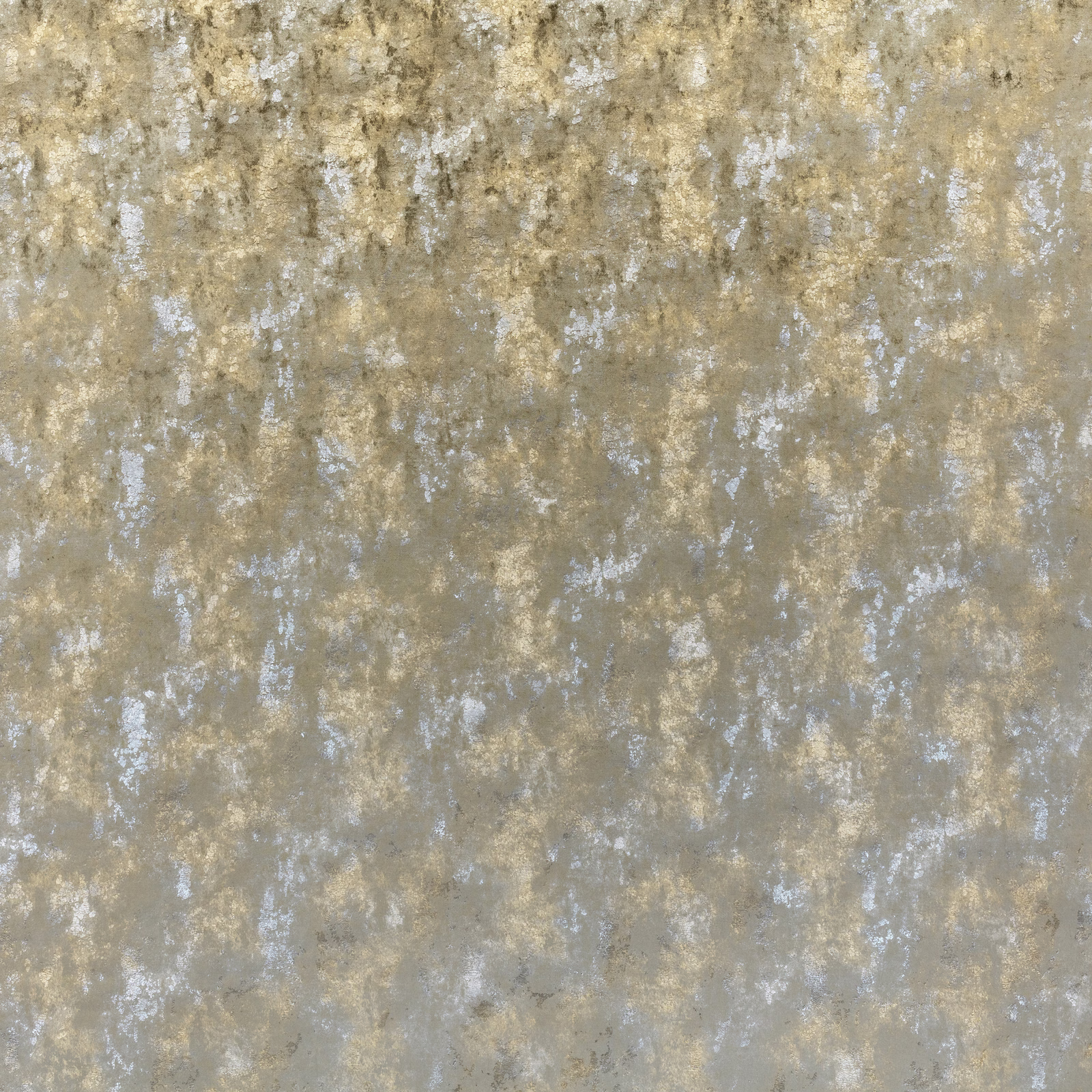 Mottled taupe-grey textile with pale silvery vertical highlights and a softly brushed texture