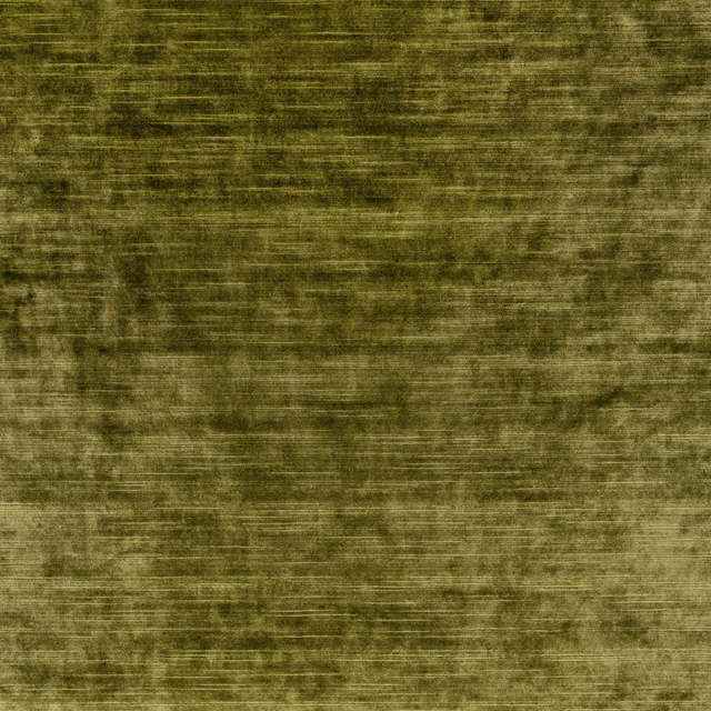 Mottled cypress olive fabric with fine horizontal striations and a soft brushed sheen
