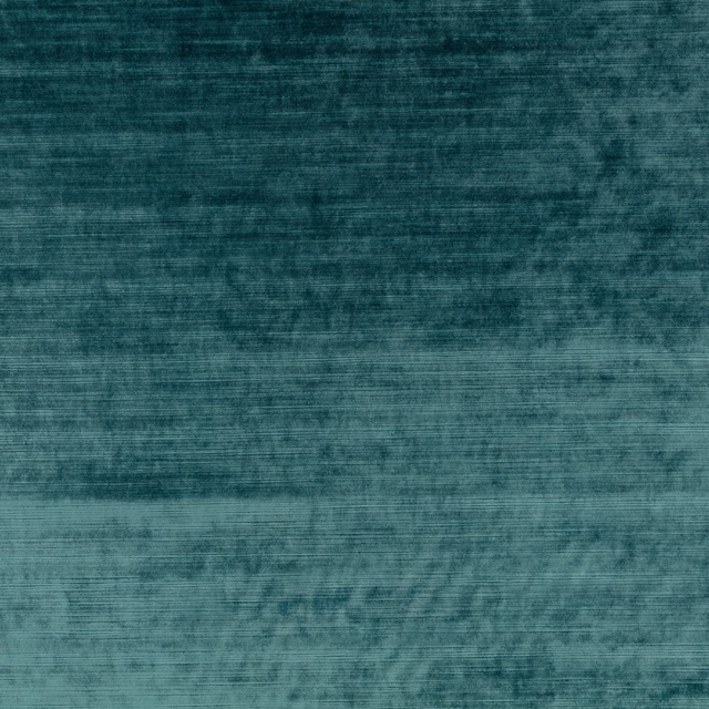 Deep peacock-teal textile with cloudy horizontal striations and a softly brushed surface