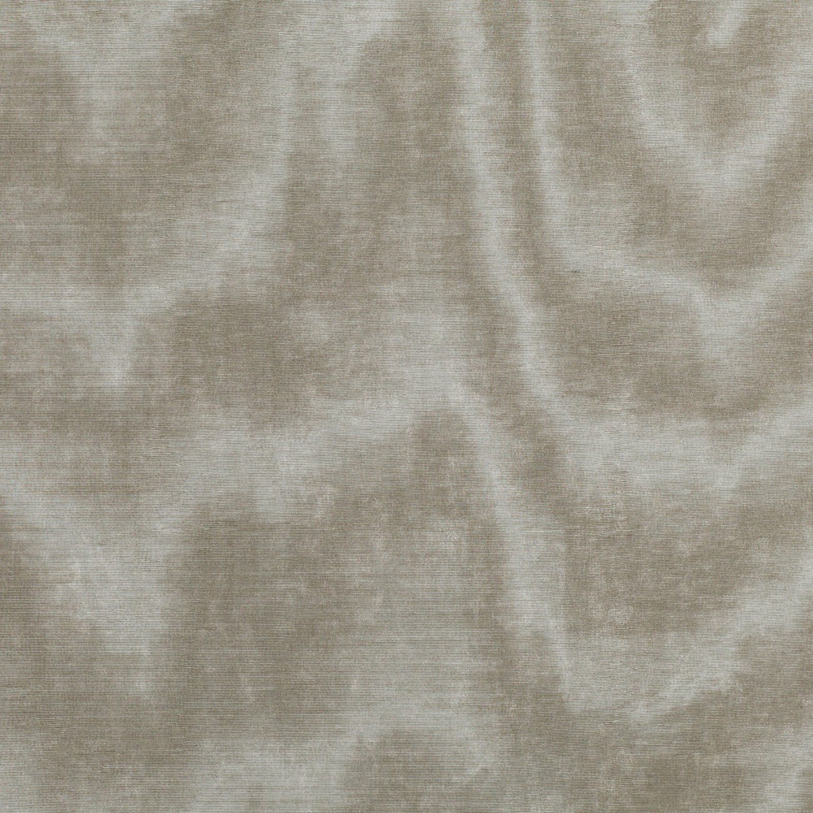 Warm buff taupe textile with cloudy vertical shading and fine woven texture