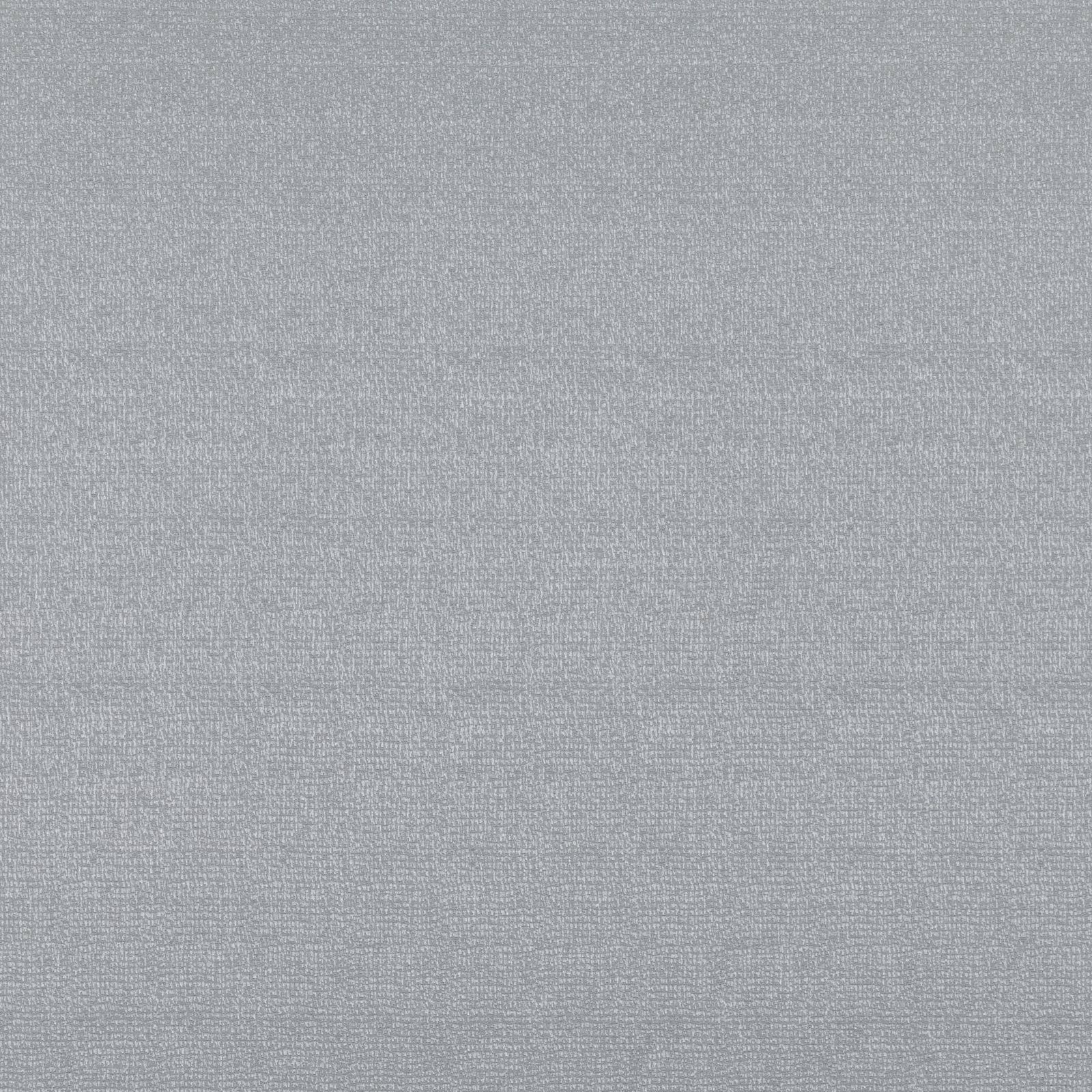 Close-up of cool silver-grey fabric with a fine, softly mottled woven texture