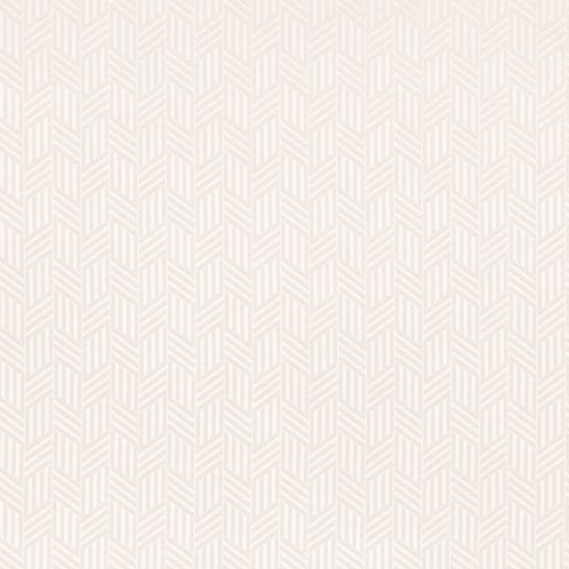 Ivory fabric with a fine vertical chevron pattern and subtle woven texture
