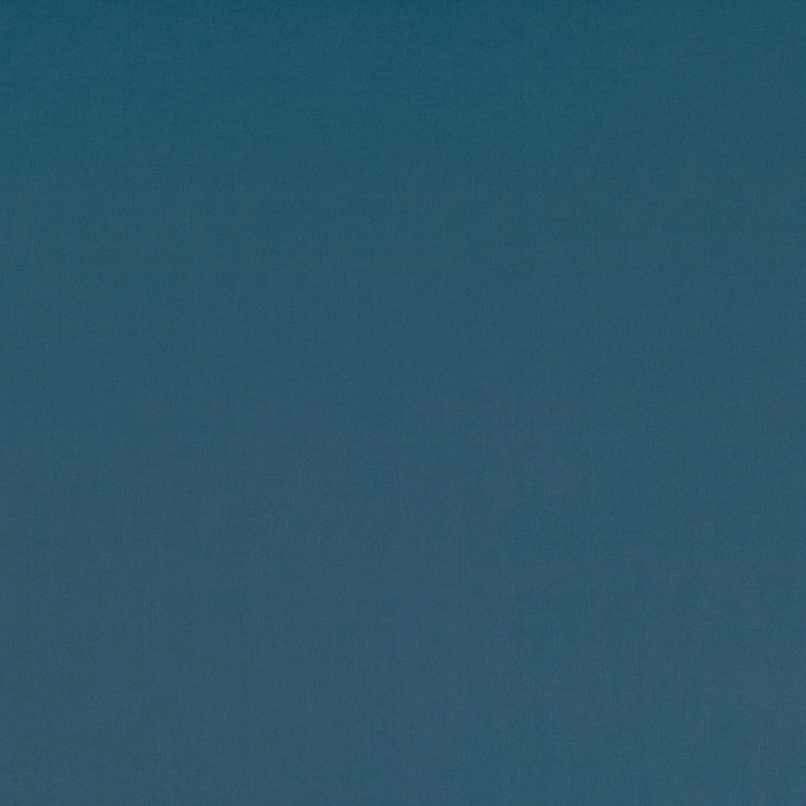 Deep teal-blue plain weave with a softly shaded, finely textured surface