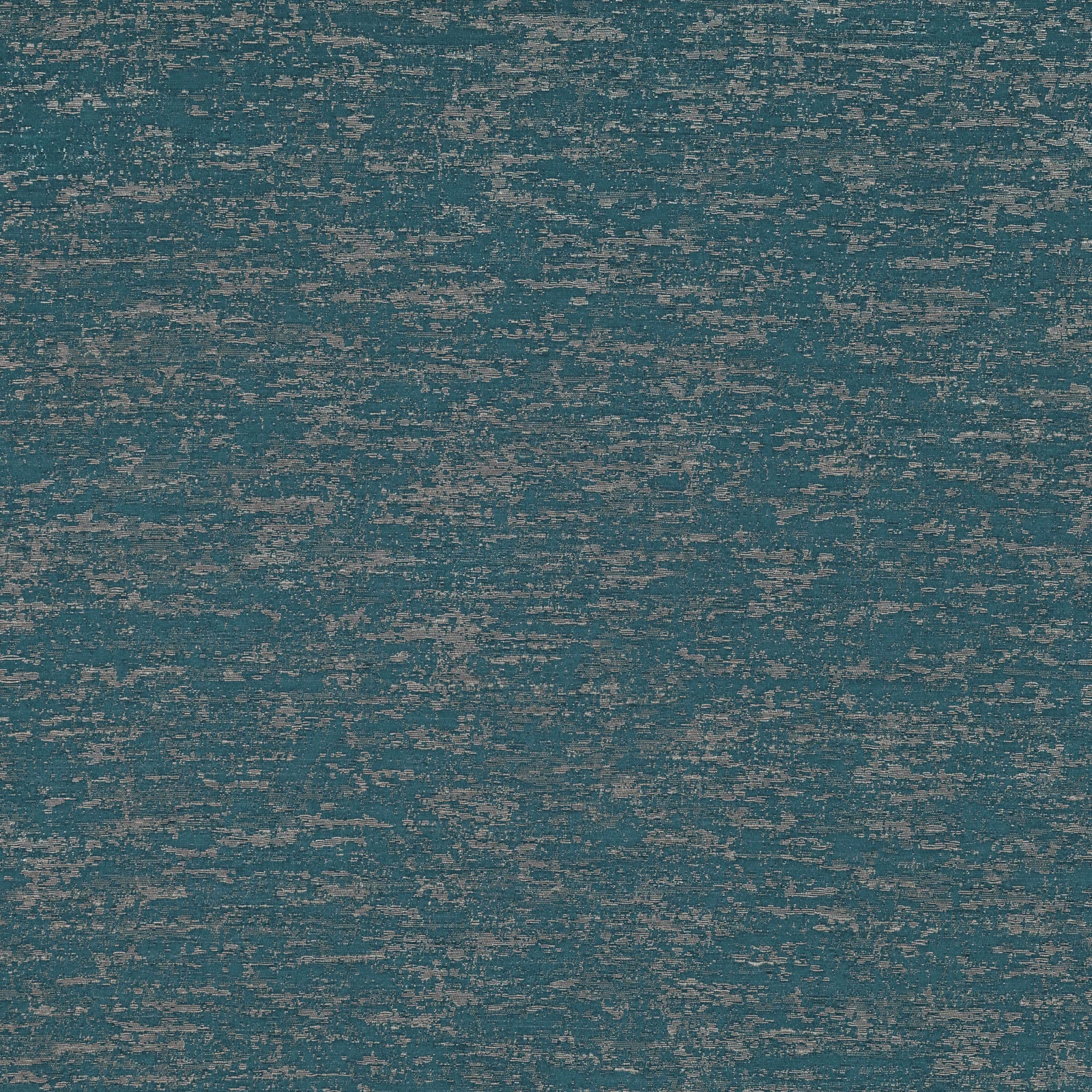 Weathered teal textile with taupe-grey horizontal flecks and an irregular woven texture