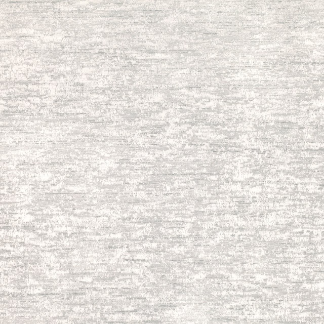 Pale silvery-grey fabric with fine irregular horizontal striations and a softly textured woven surface