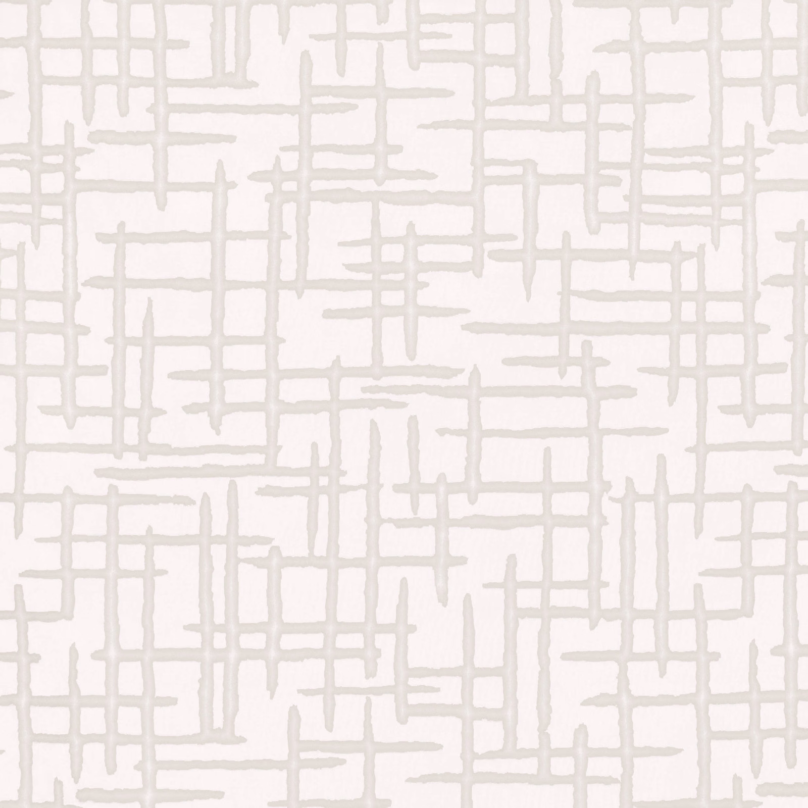 Pale ivory ground with soft-grey irregular intersecting lines