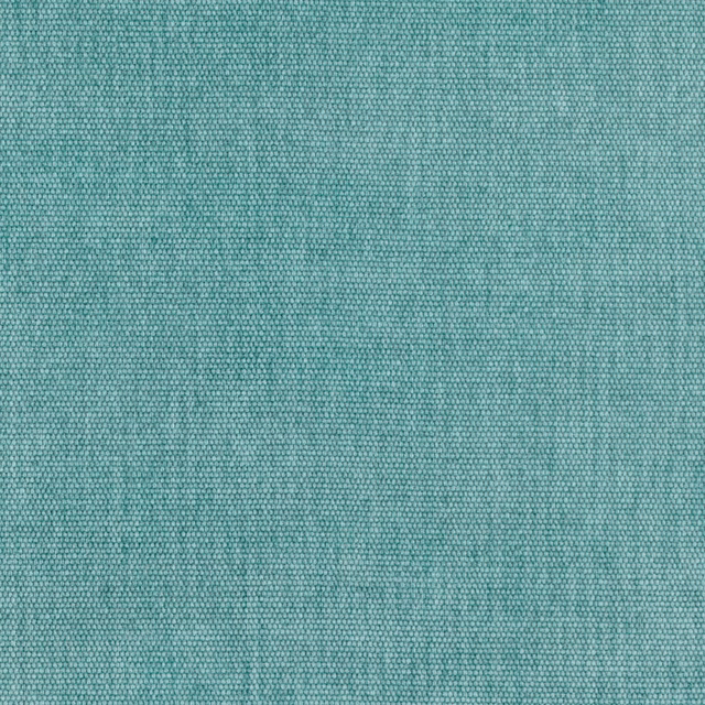 Close view of Jetty Lagoon’s mottled aqua-teal woven textile surface