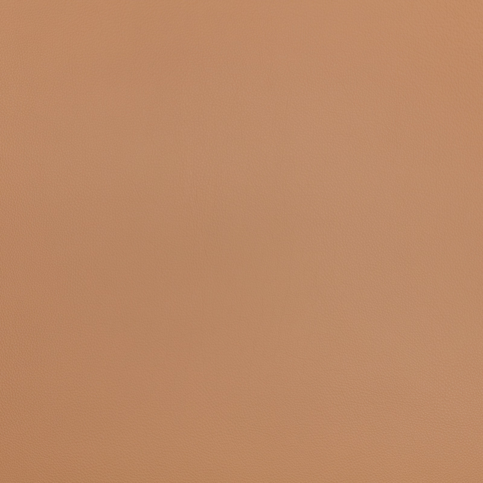 Warm tobacco-brown fabric swatch with a smooth, subtly pebbled surface