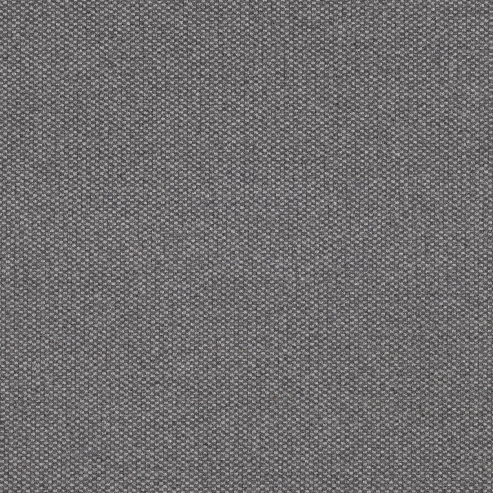 Close-up of cool mineral-grey fabric with a fine, tightly textured woven surface