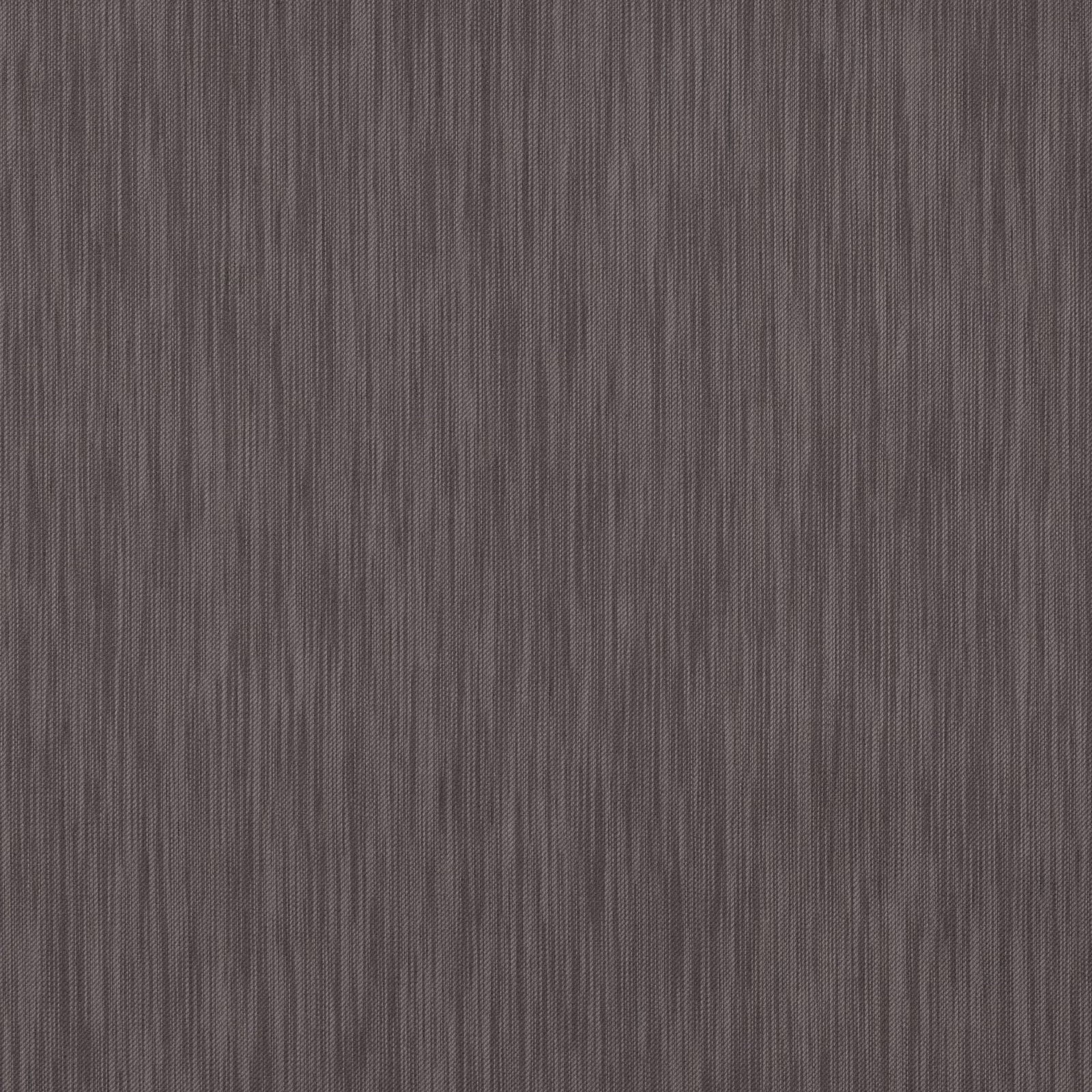Close-up of muted dove-grey fabric with fine, vertically striated woven texture