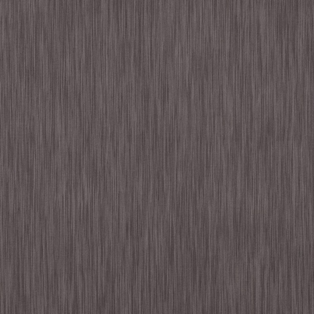 Close-up of muted dove-grey fabric with fine, vertically striated woven texture