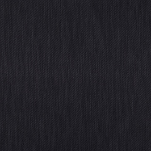 Blue-black fabric swatch with fine vertical striations and a softly matte texture