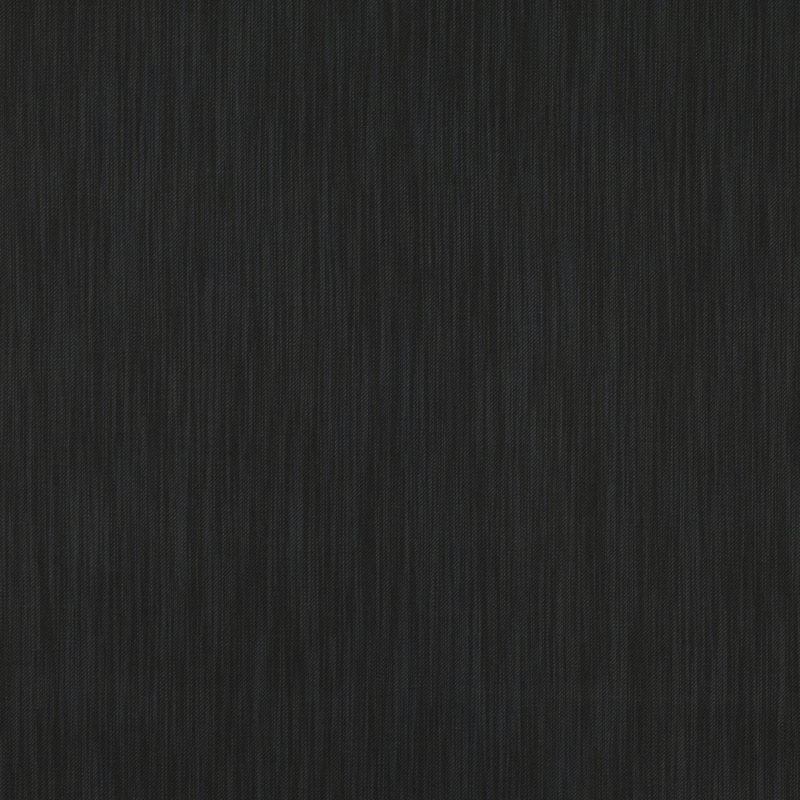 Near-black charcoal Etch fabric with fine vertical ribbing and subtle tonal striations