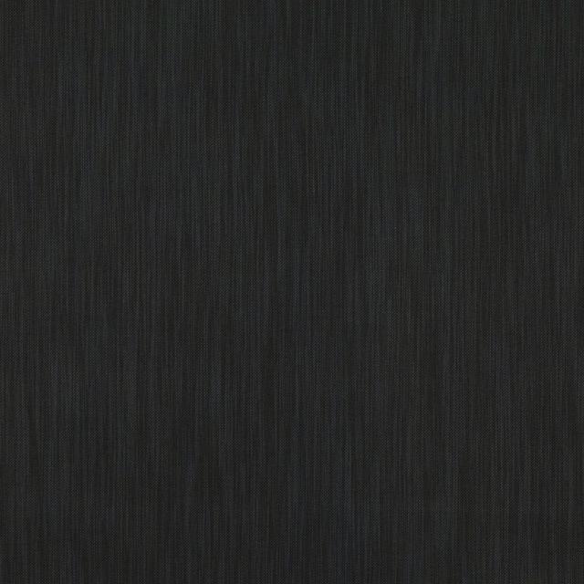 Near-black charcoal Etch fabric with fine vertical ribbing and subtle tonal striations