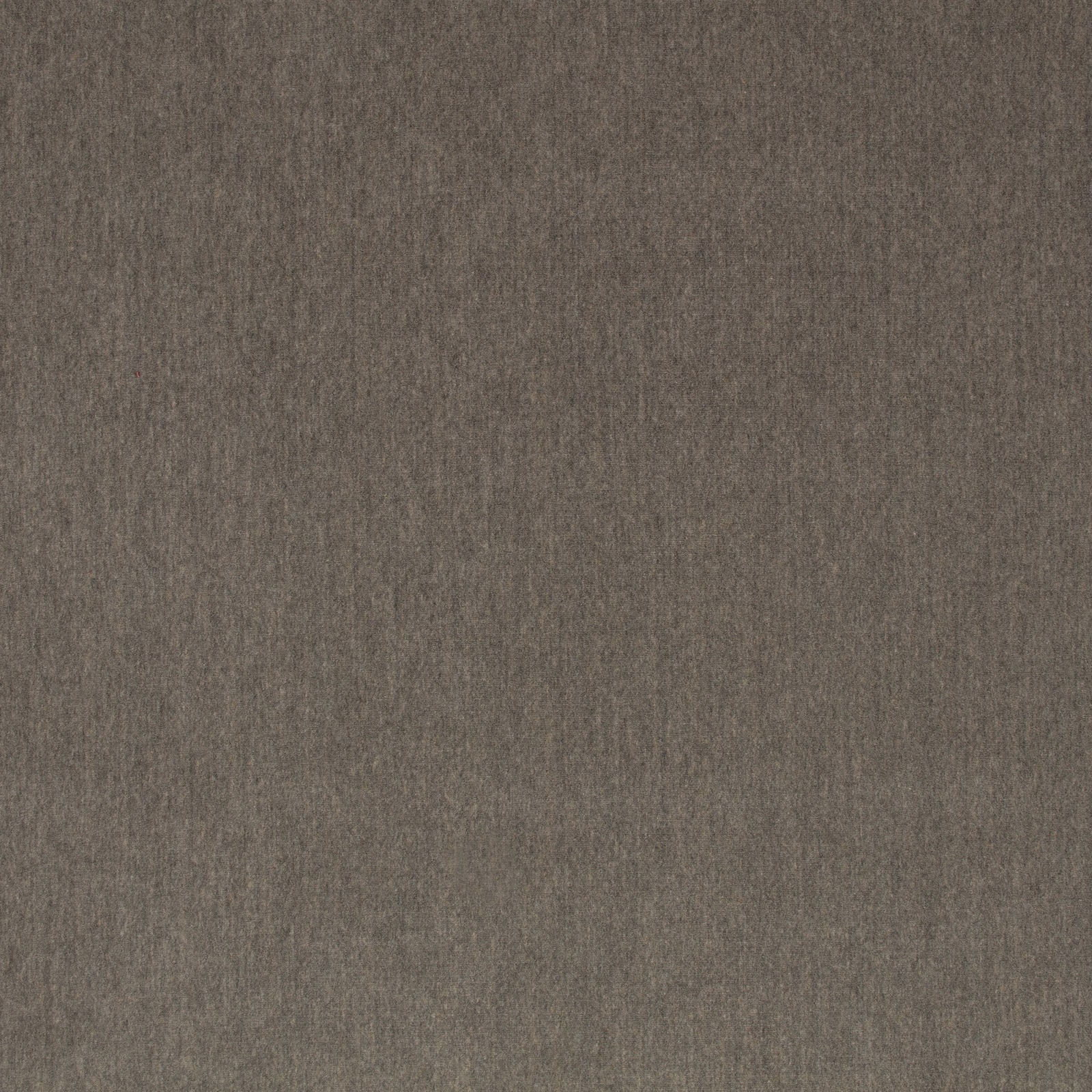 Smoky taupe-grey woven fabric with fine vertical striations and heathered texture