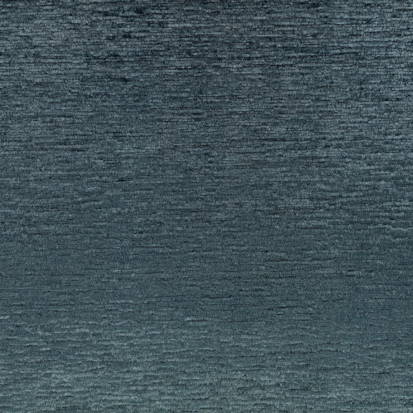 Deep blue-grey teal fabric swatch with uneven horizontal woven texture