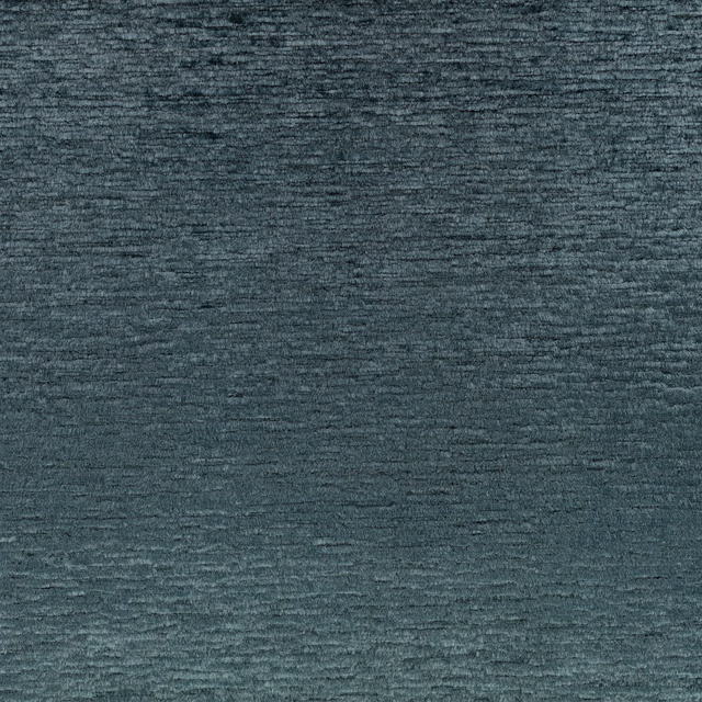 Deep blue-grey teal fabric swatch with uneven horizontal woven texture