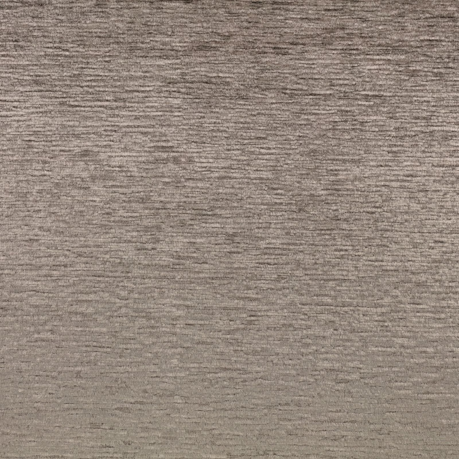 Close-up of weathered taupe-grey textile with fine irregular horizontal woven texture