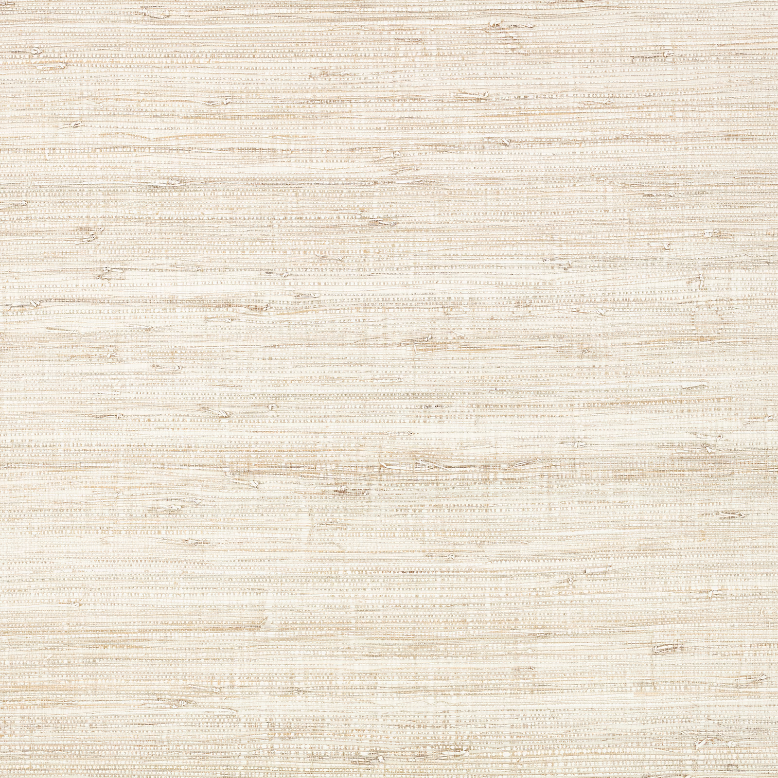 Chalk cream wallcovering with fine horizontal striations and subtle beige flecks