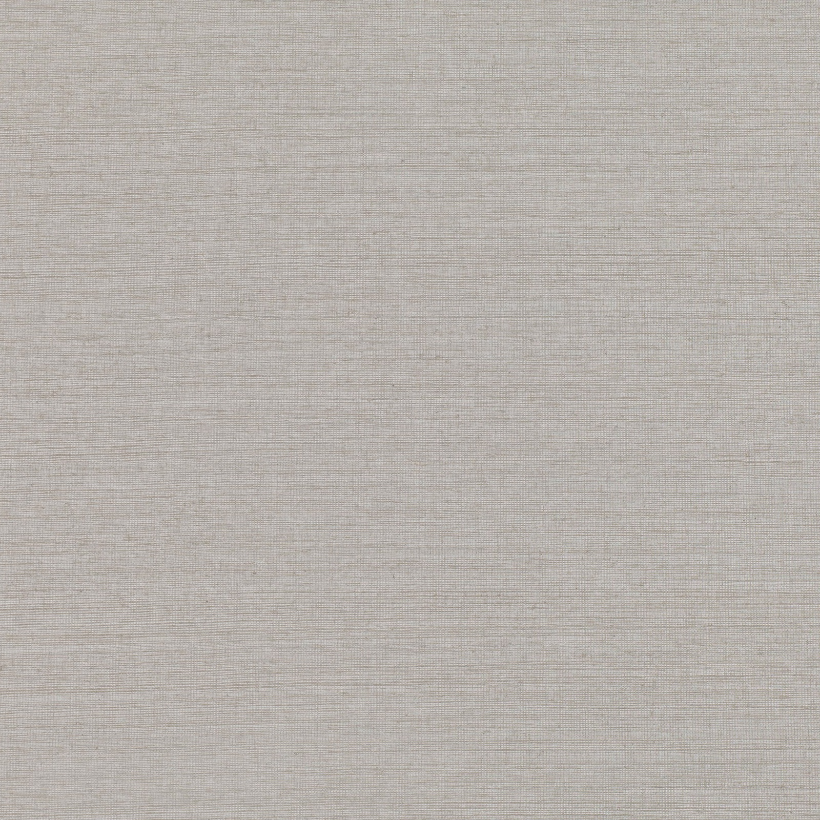 Pale greige wallcovering with fine horizontal linen-like striations